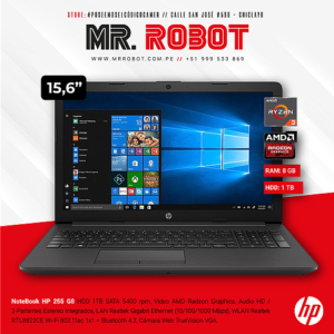 Notebook HP 250 G8, 15.6″ HD LED SVA, Core i7-1065G7 / 3.90GHz, 8GB 1TB – Mr. Robot